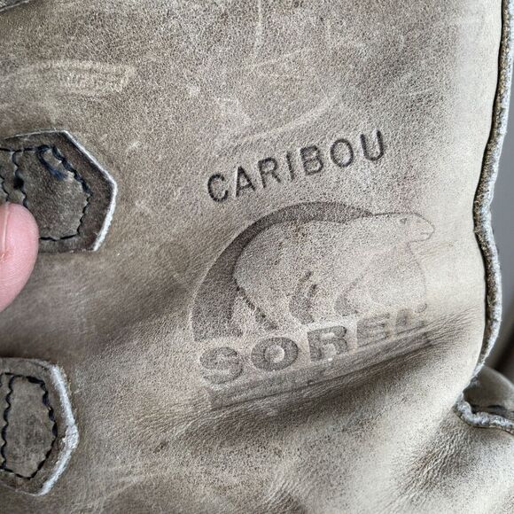 Sorel Men's Caribou Boots Size 8 Made In Canada Kaufman Wool Liners Winter *READ - Picture 10 of 12